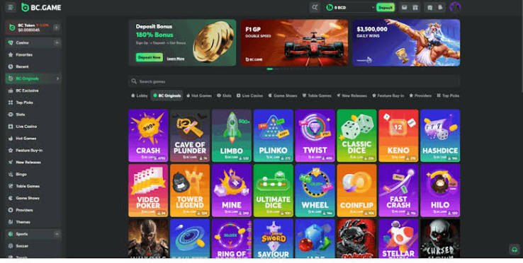 Exploring the Exciting Features of BC.Game Mexico Platform